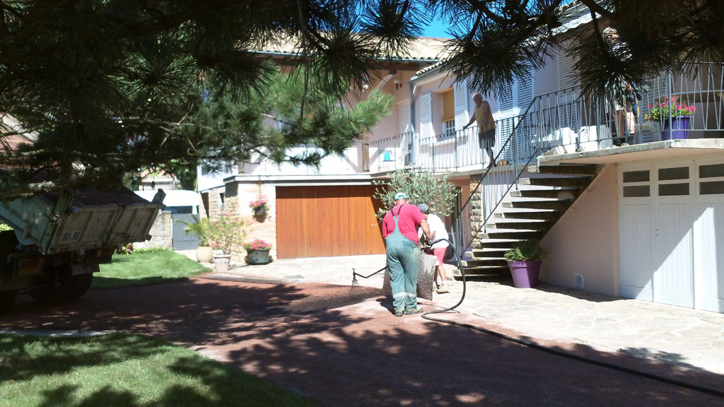 Réfection de cour - Entreprise Travaux Services - Des Travaux Publics adaptés à vos besoins